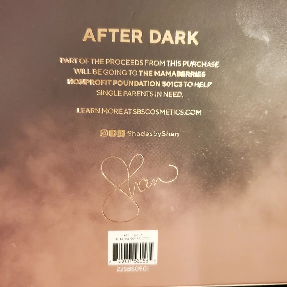 NIB Shades by Shan High Rise &‎ After Dark 12 Shade Eyeshadow Palettes 24 Colors